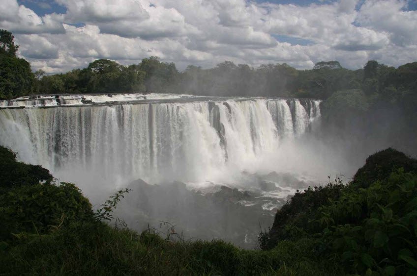 Lumangwe Falls, Northern Province (Northern Luapula Border), Zambia